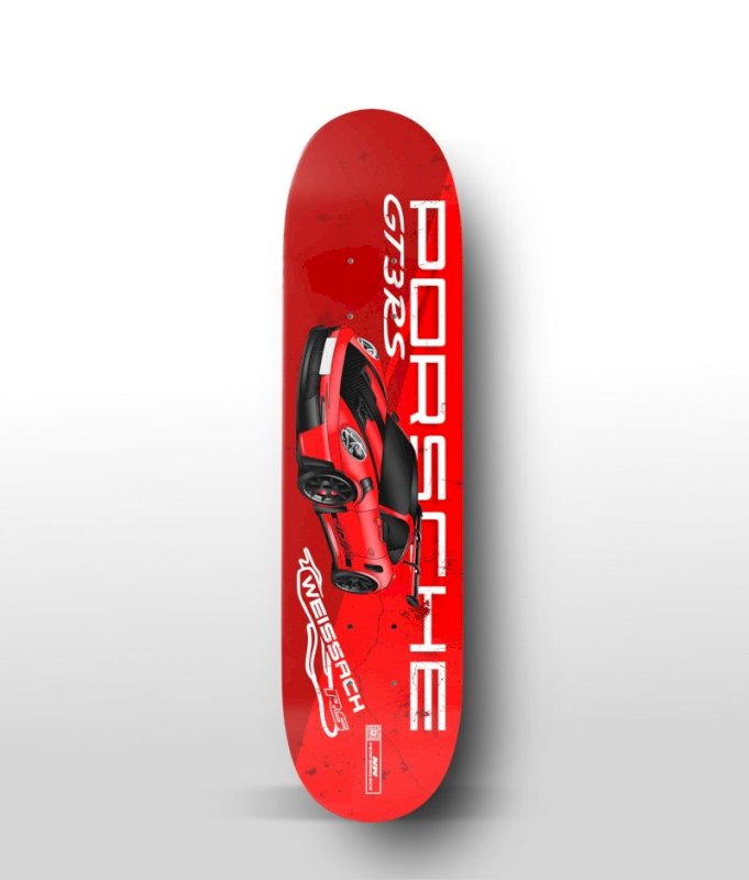 PORSCHE GT3RS SKATING BOARD