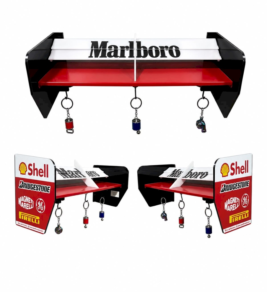 F1 MARLBORO WING SHELF