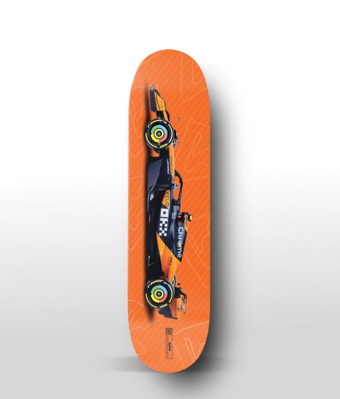 F1 MCLAREN SKATING BOARD