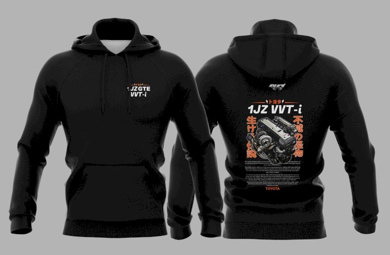 1JZ ENGINE HOODIE