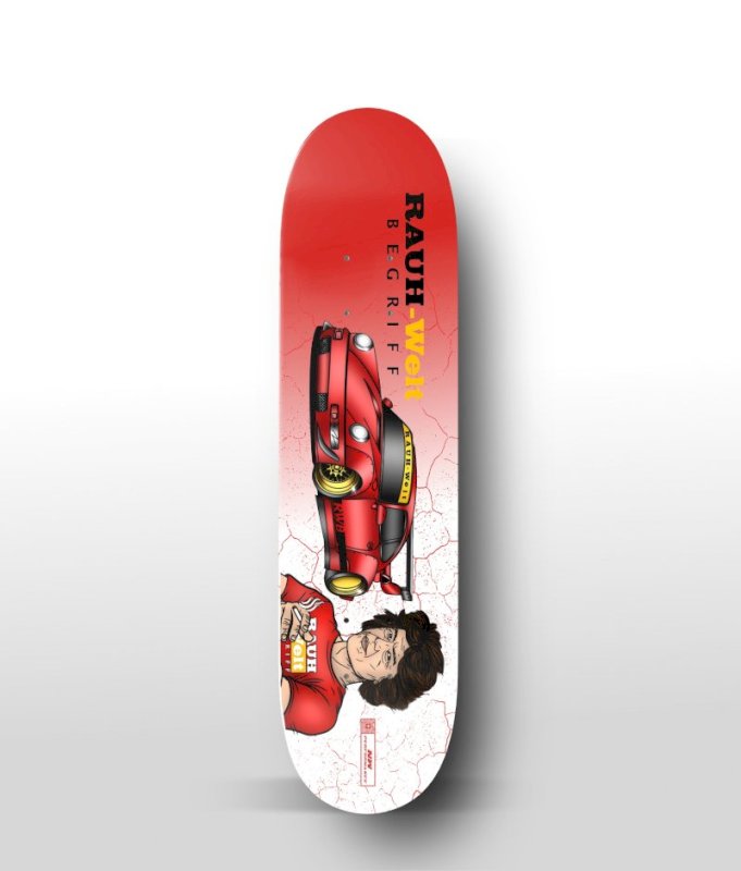 PORSCHE RWB SKATING BOARD