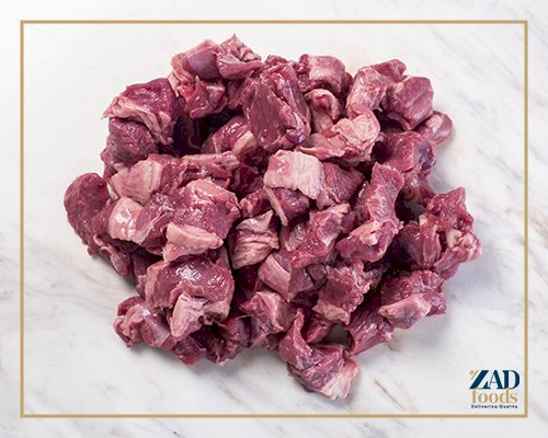 Chalmar Lamb Cubes-BONE IN- 1Kg (Frozen)