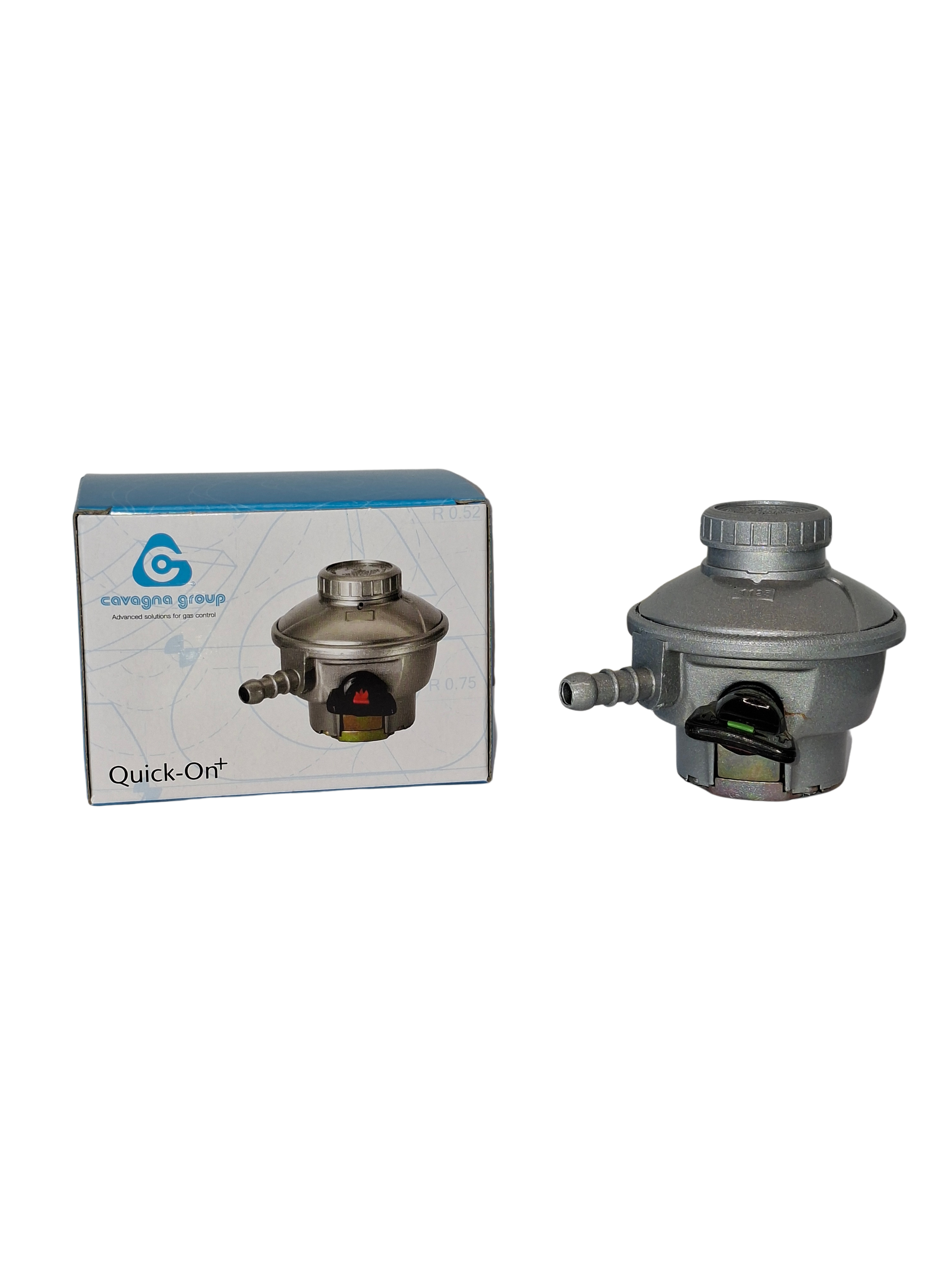 Low Pressure Adjustable Quick-on Regulator - Nader Gas Cylinder only