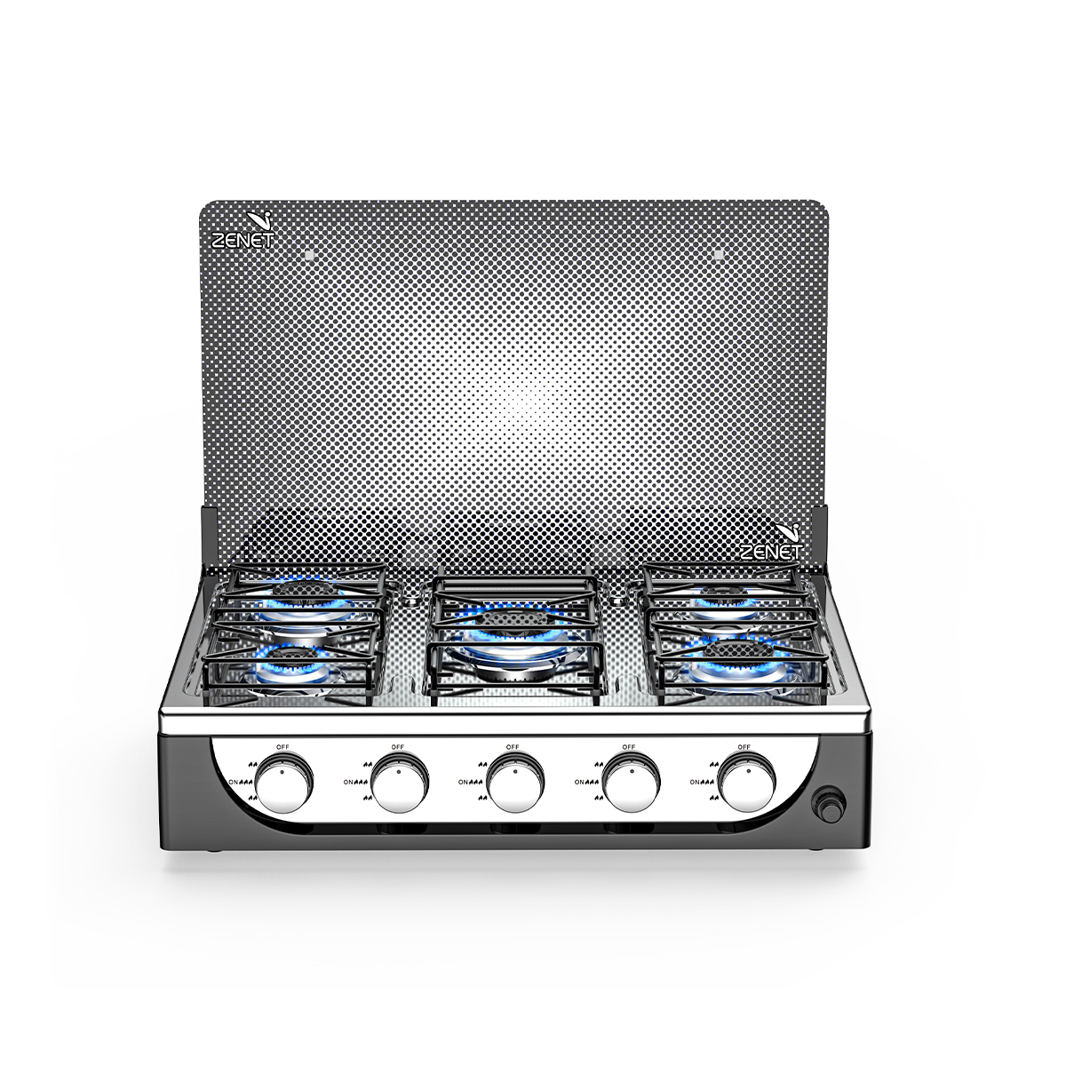 ZENET Five Burner Gas Stove