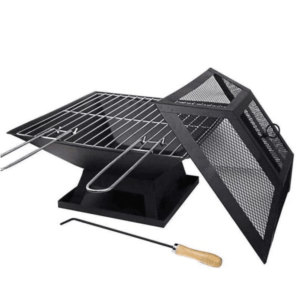 Bad Axe Chopping Block Firepit