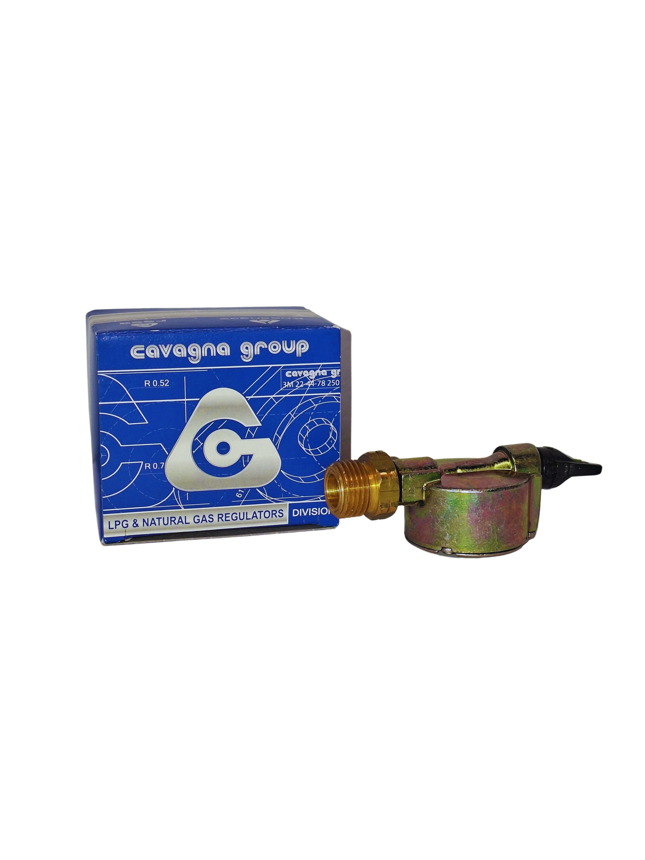 Unreduced Pressure Adapter - Nader Gas Cylinder only