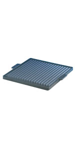 Cast iron plate (grill) for gas stove