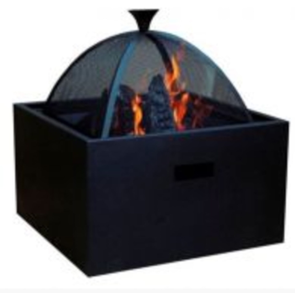 Bad Axe Log Cabin Firepit