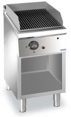 Dexion Freestanding Grill Lava Stone Cast Iron Grid