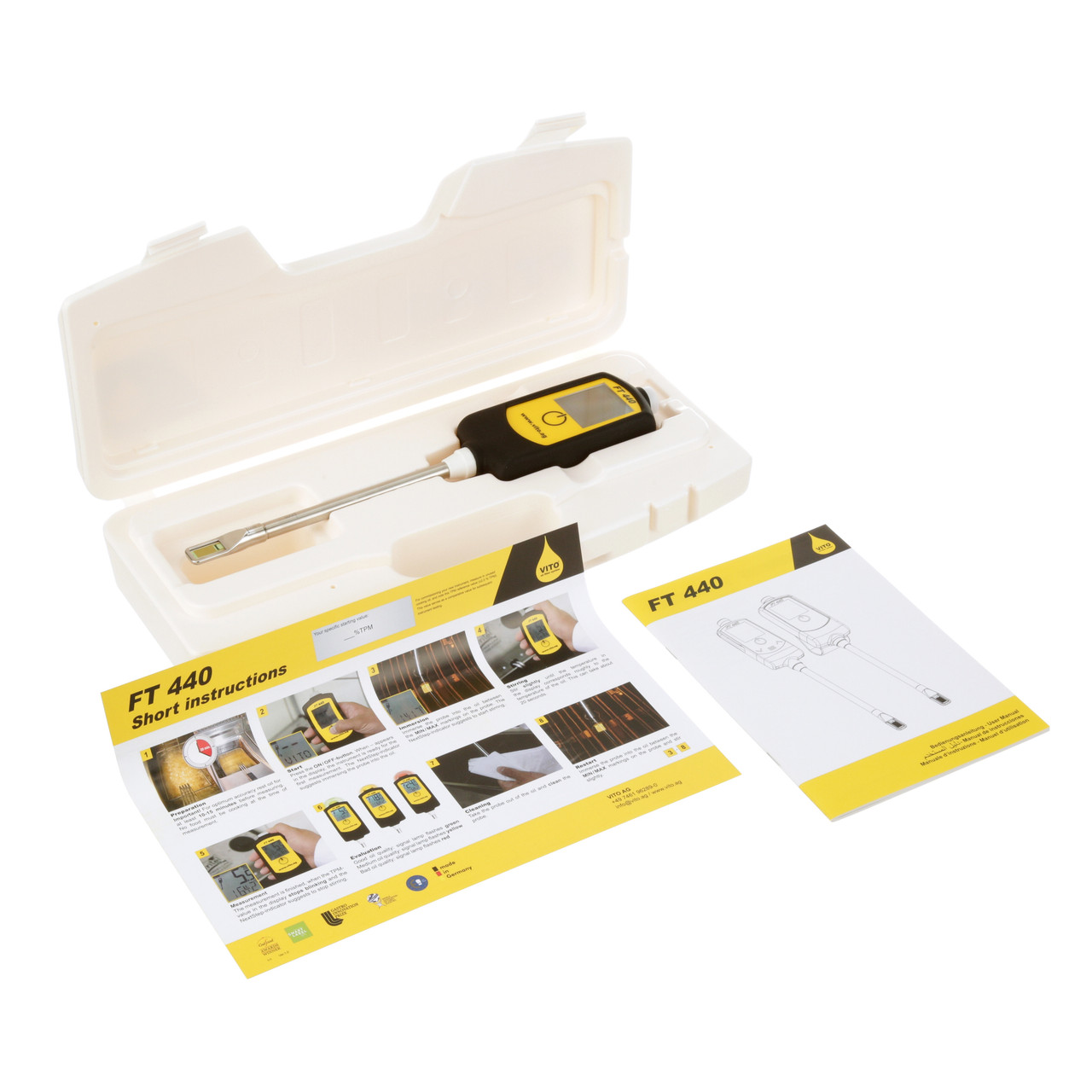 Ft400 - Vito Fryfilter - Digital Fryer Oil Tester