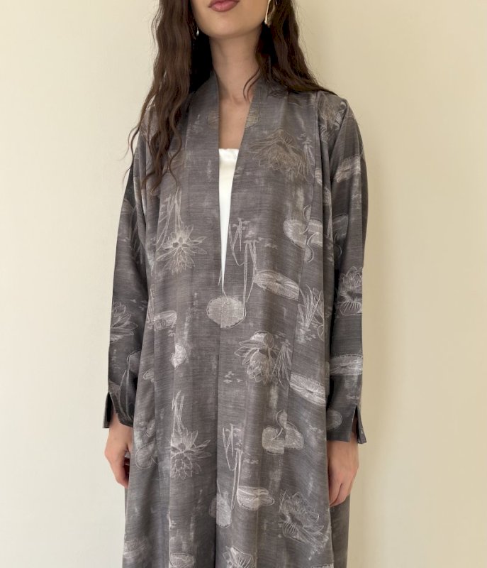 Mist Grey garden cloak