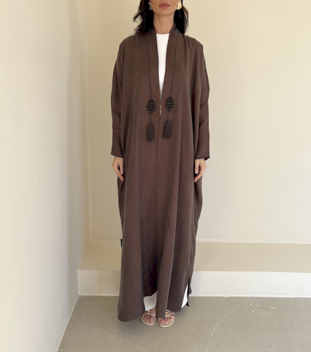 Mocha fish tassel cloak