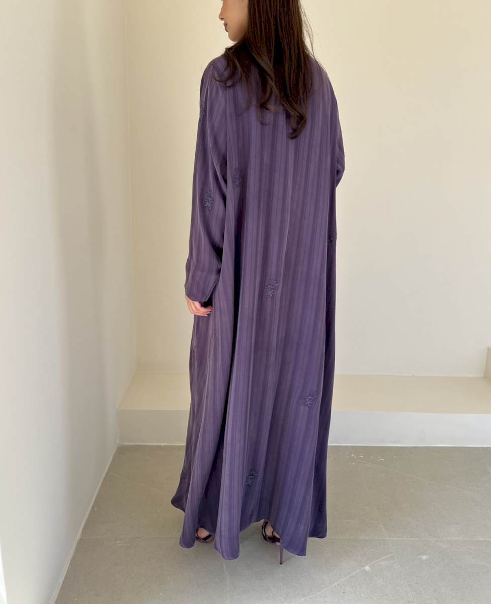 Purple fleur cloak