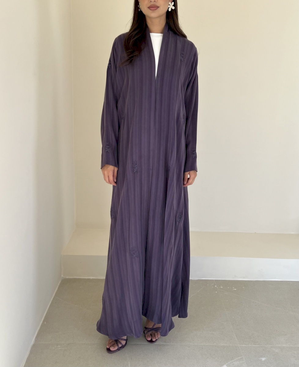 Purple fleur cloak