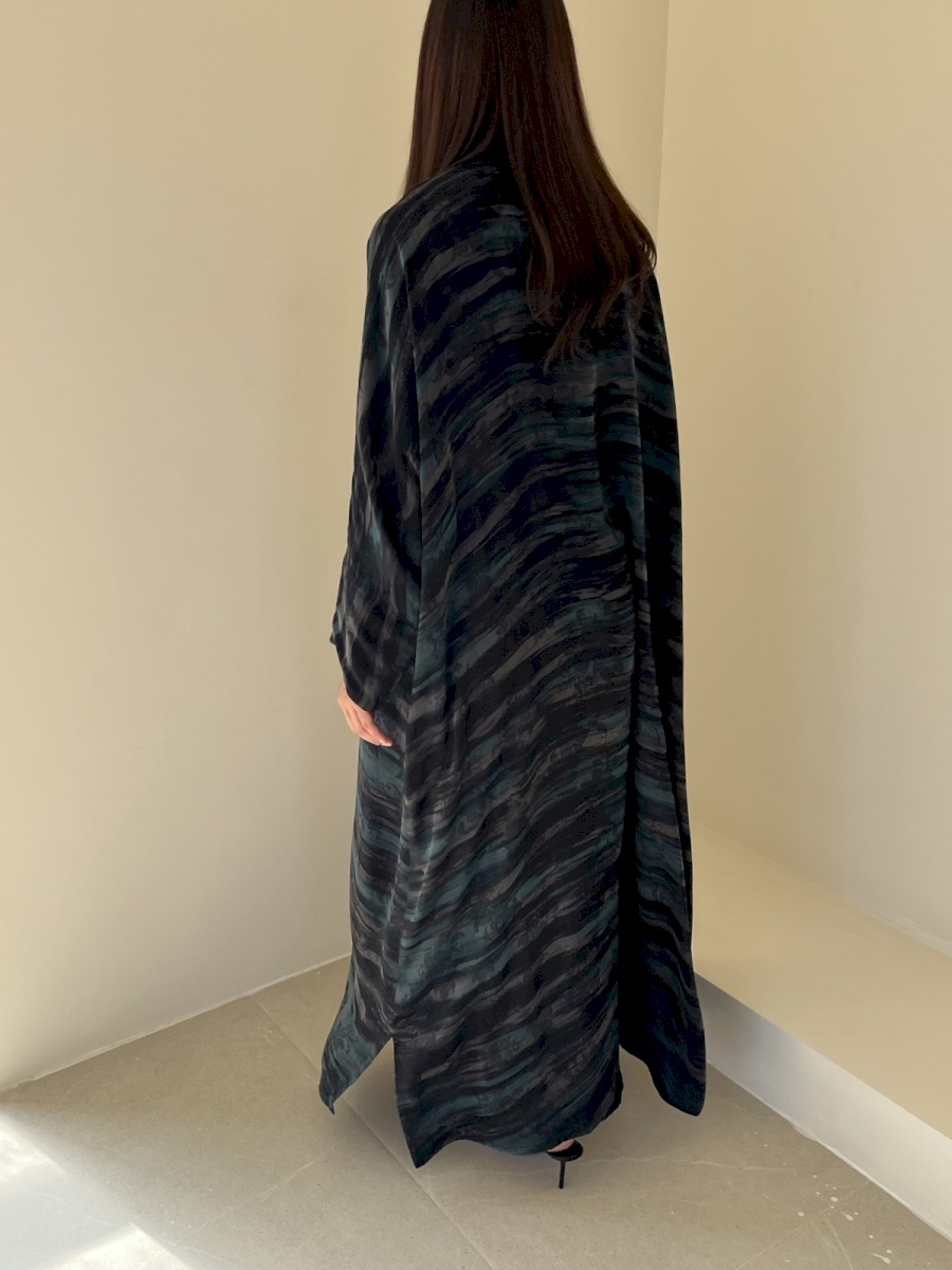 Purple fleur cloak