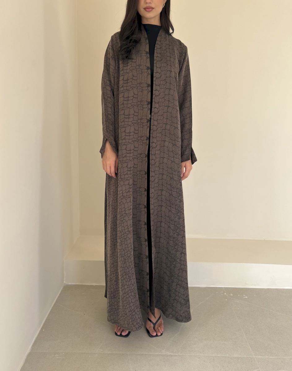 Mocha Stone Pattern Cloak