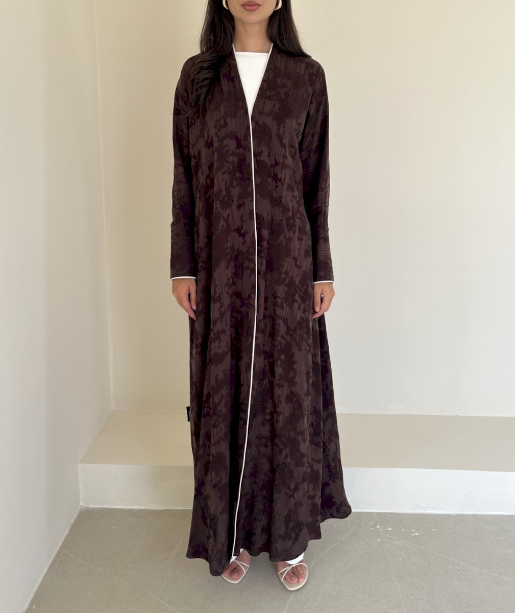 Brown linea cloak