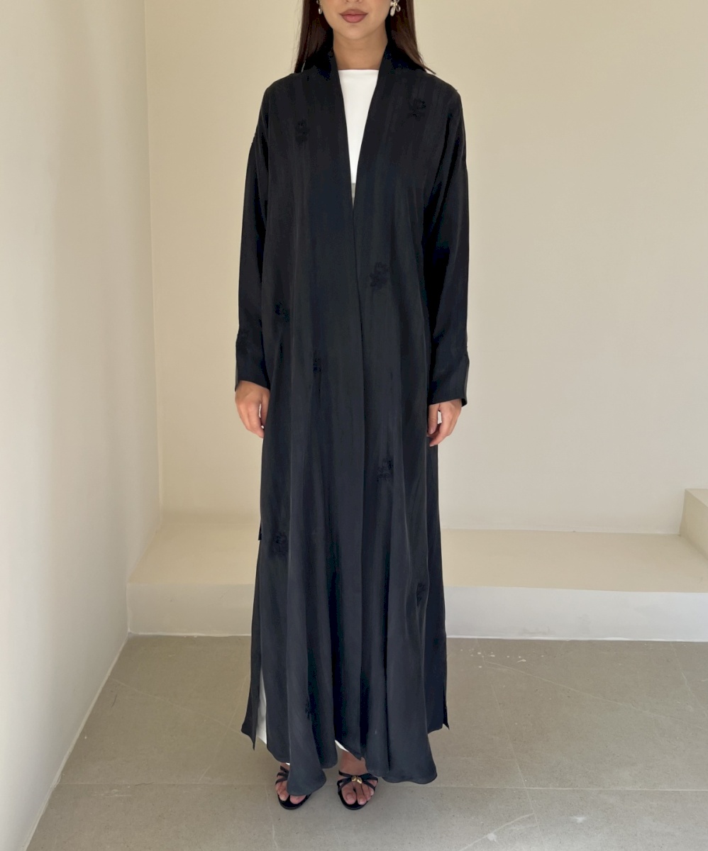 Black fleur cloak