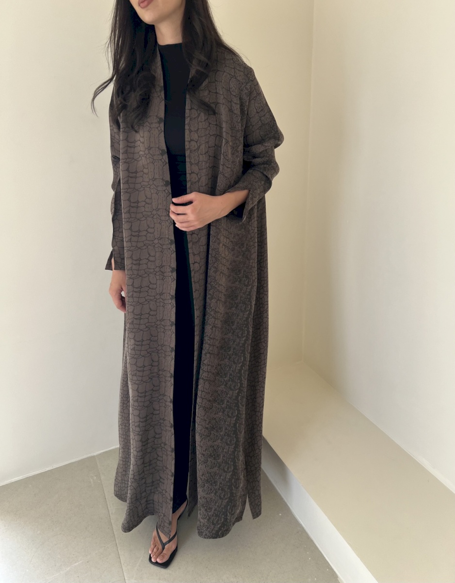 Mocha Stone Pattern Cloak