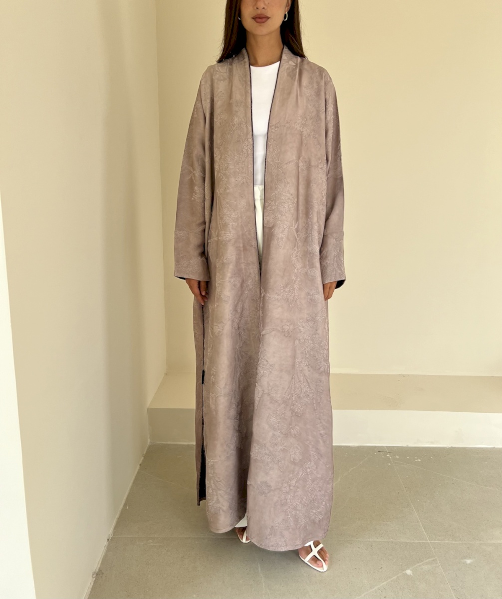 Dusty Pink Floral Cloak