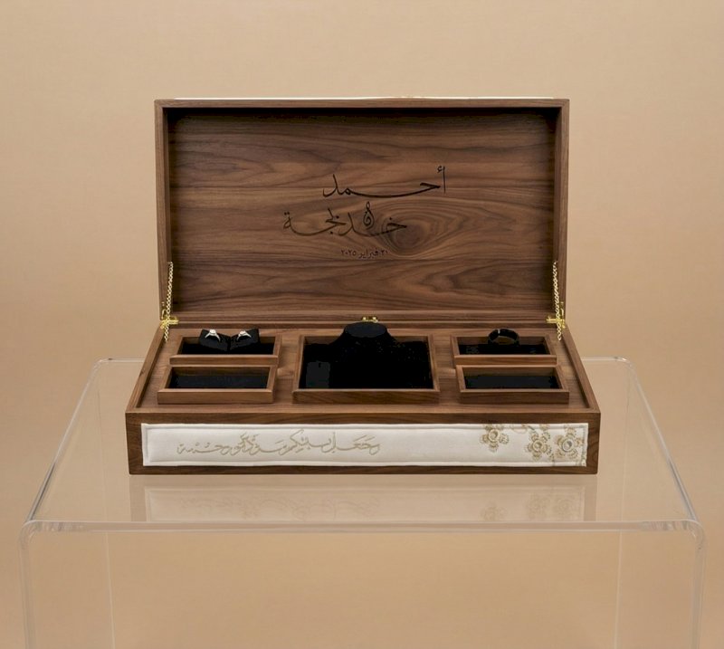 صندوق الدزة قماش و خشب