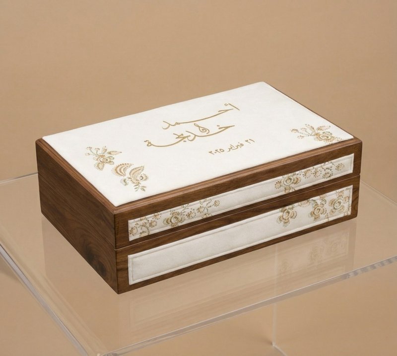 صندوق الدزة قماش و خشب