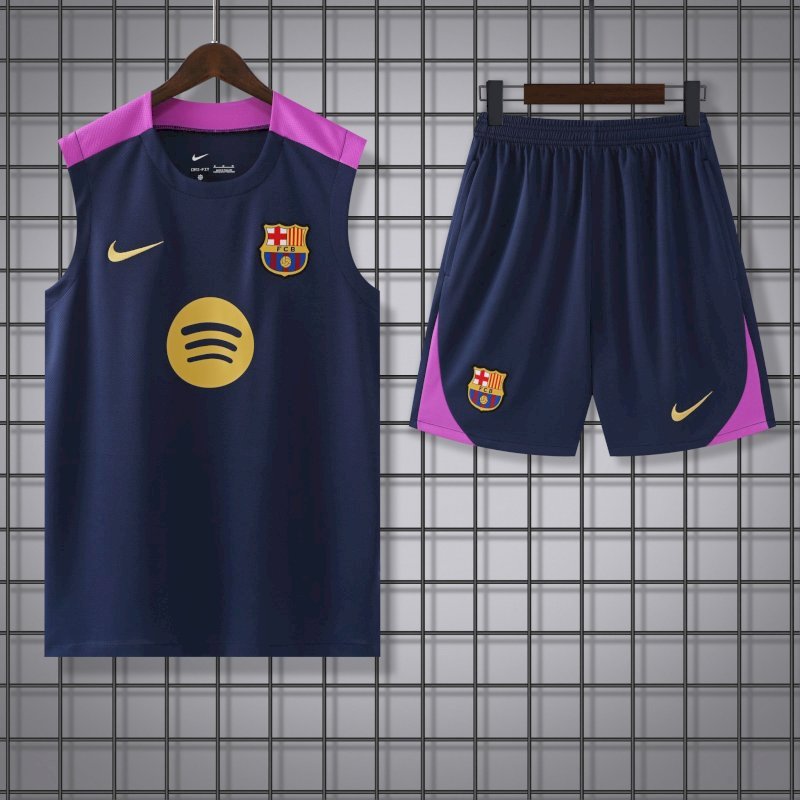 Barcelona training navy kit