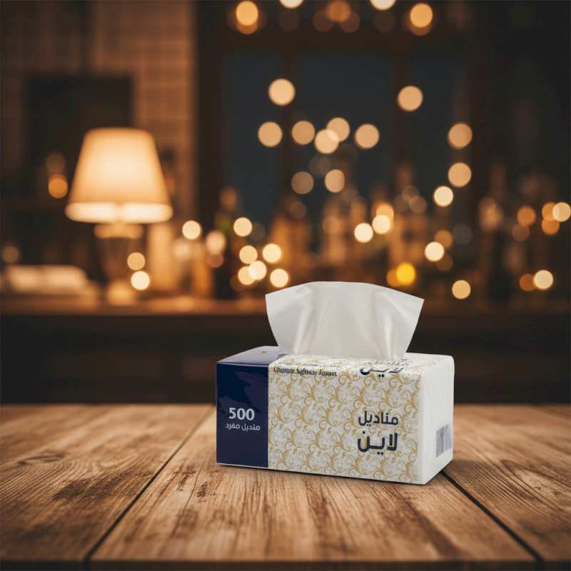 40Packs Line Tissue 500 Single