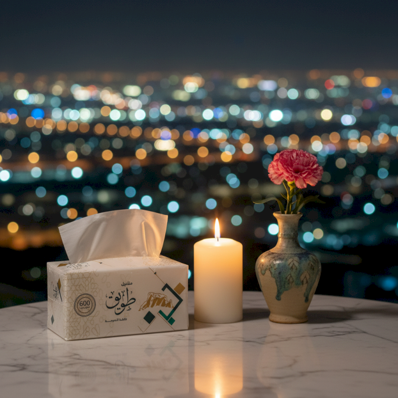 40Packs Tuwaiq Tissue 600 Single