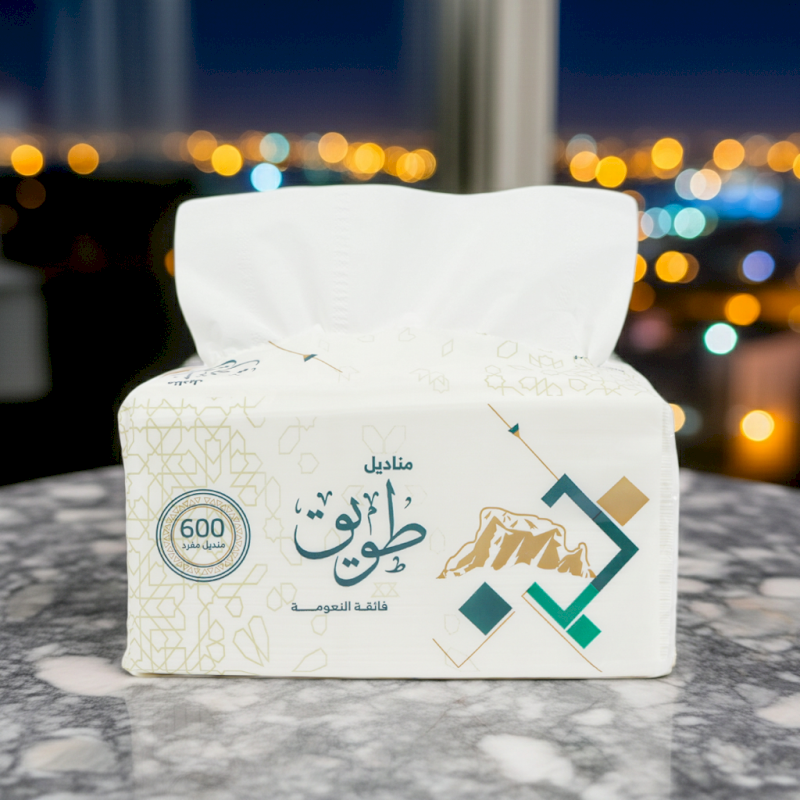 40Packs Tuwaiq Tissue 600 Single