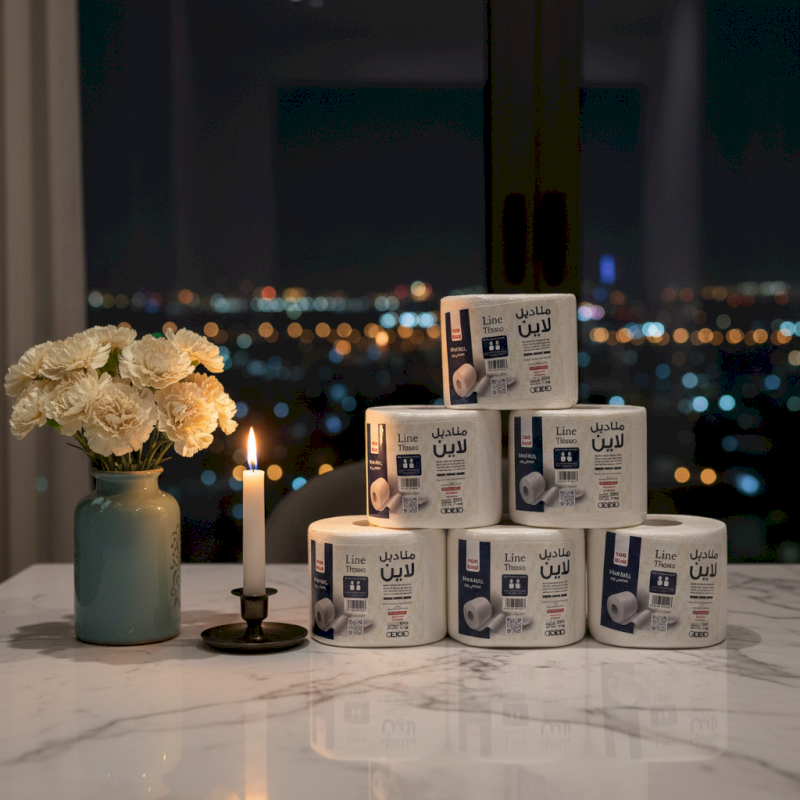 6Rolls Maxi Roll Line 1200 Sheets