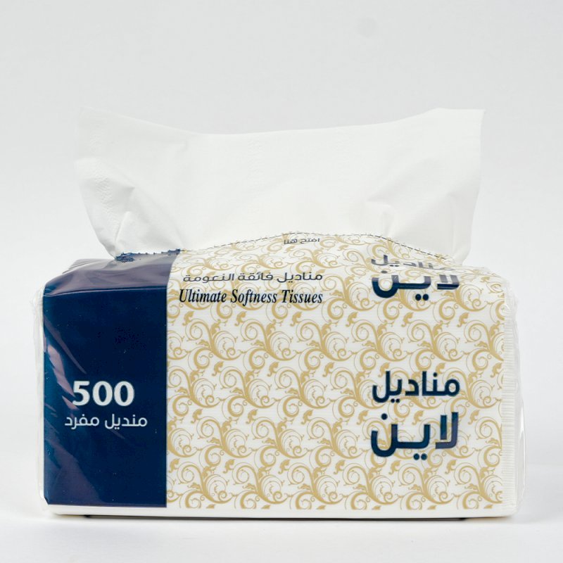 40Packs Line Tissue 500 Single