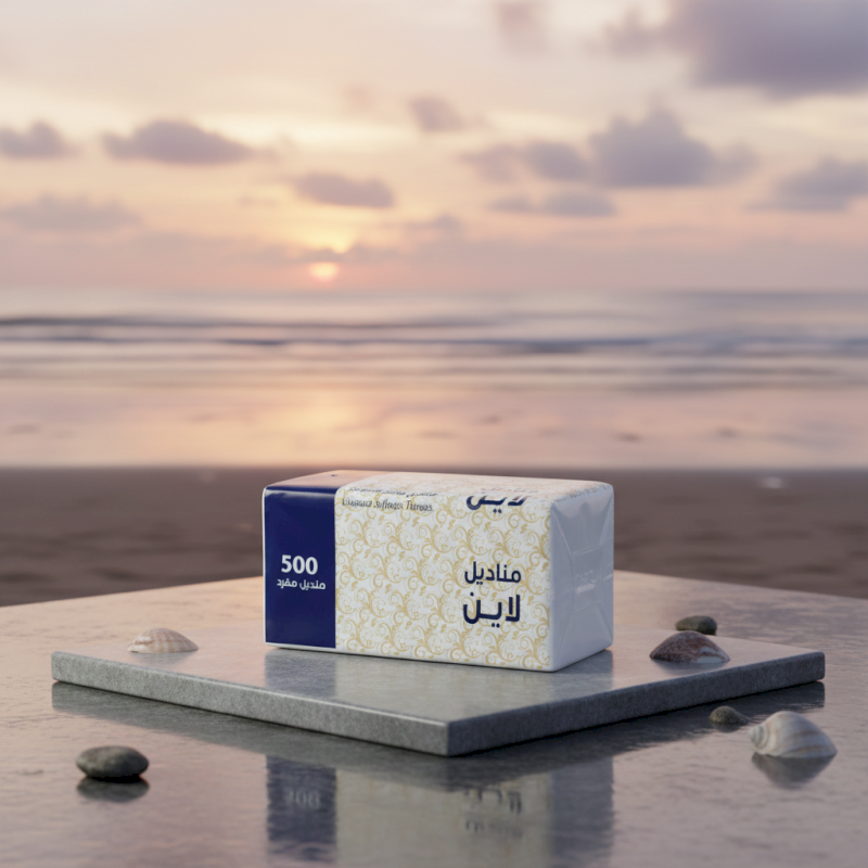 40Packs Line Tissue 500 Single