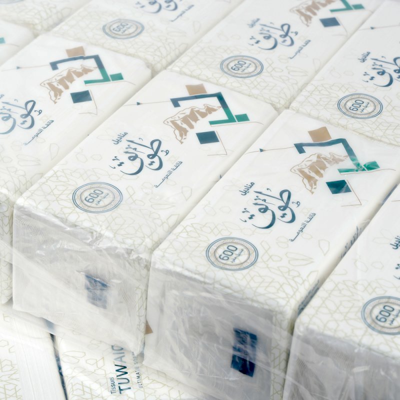 40Packs Tuwaiq Tissue 600 Single