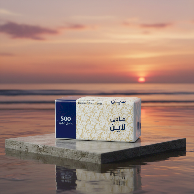 40Packs Line Tissue 500 Single