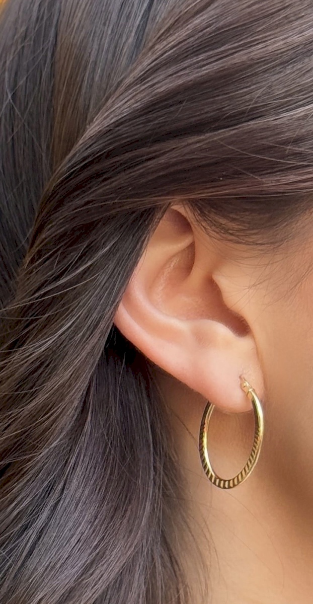 18K YELLOW GOLD MODERN EARRINGS