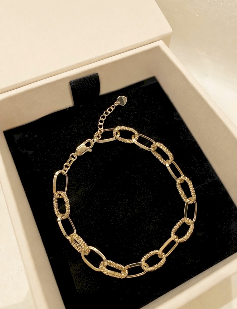 18K YELLOW GOLD MODERN BRACELET