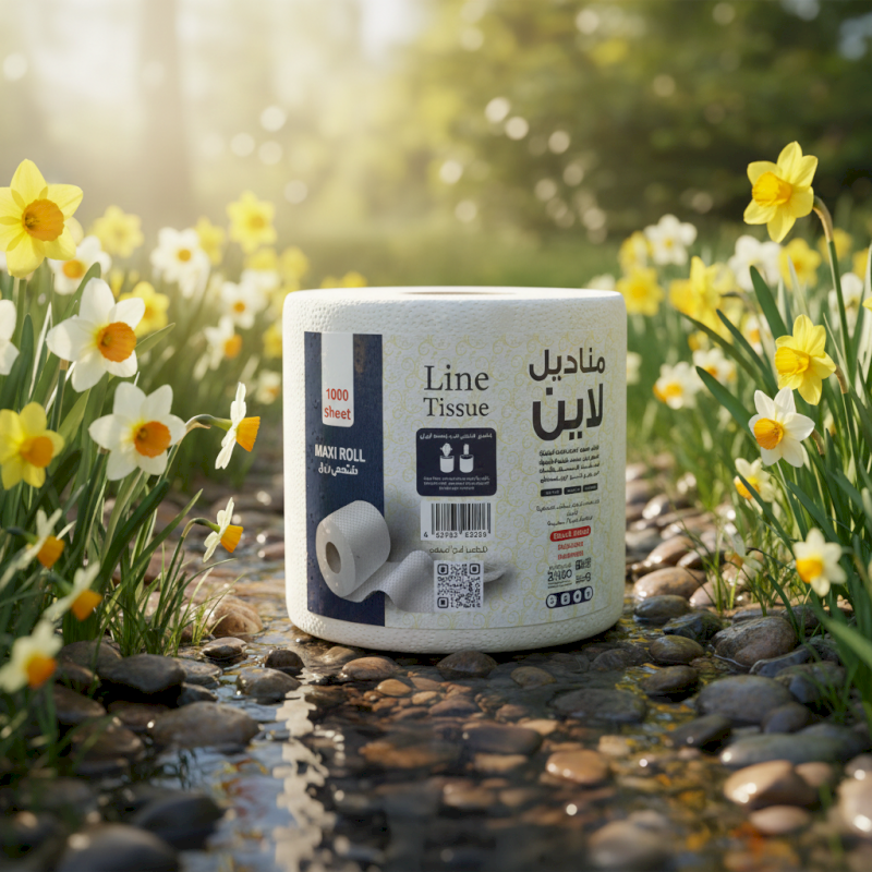 6Rolls Maxi Roll Line 1200 Sheets