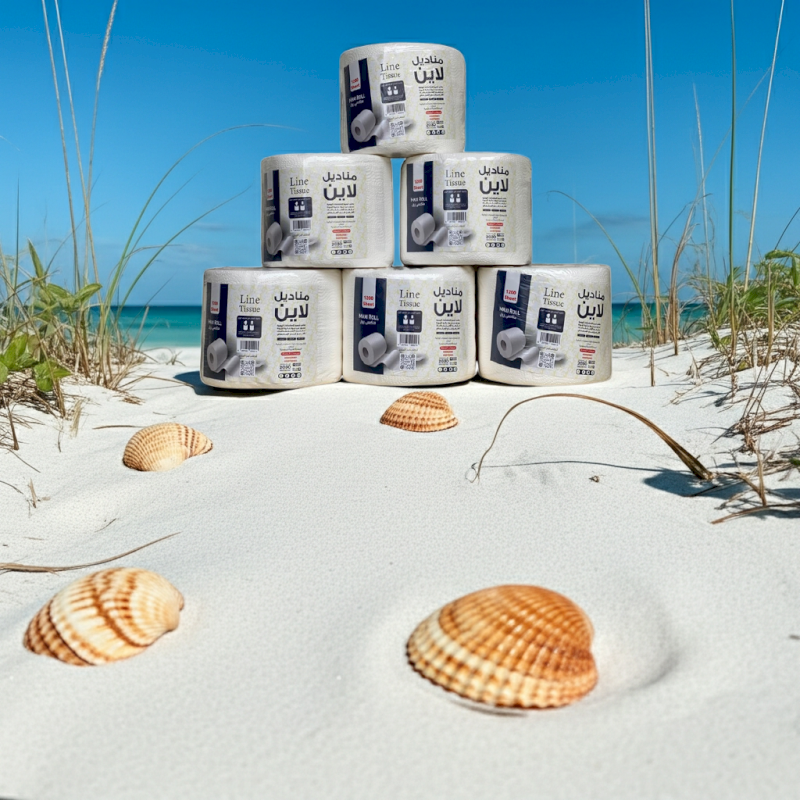 6Rolls Maxi Roll Line 1200 Sheets