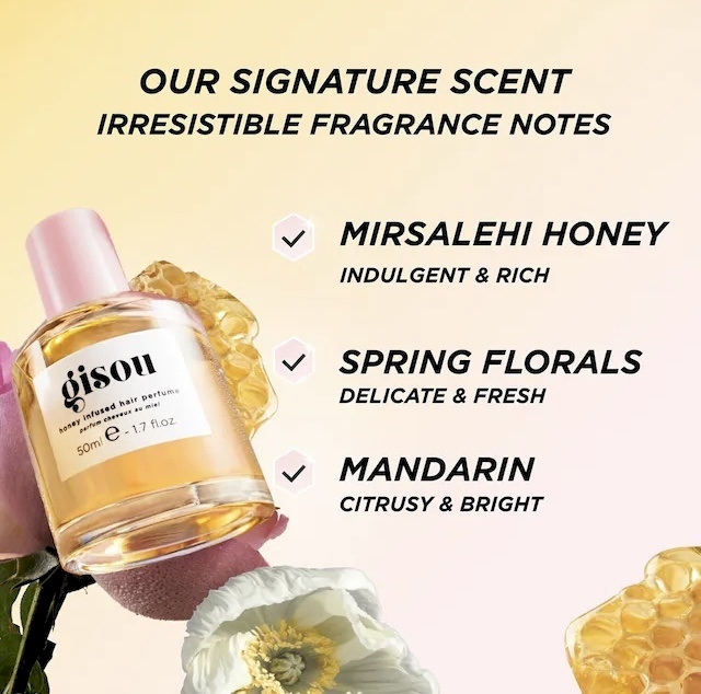 gisou infused hair serum perfume 50ml