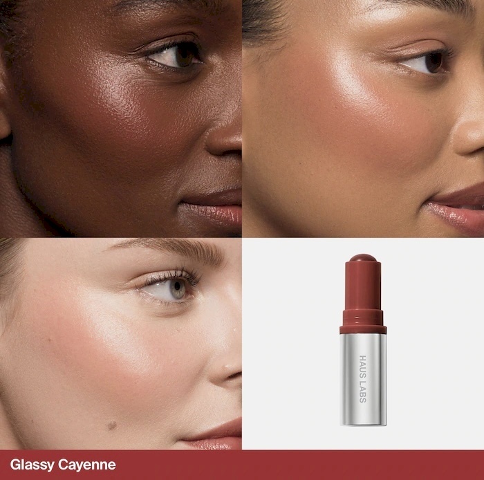 Haus labs Color Fuse Glassy Blush Balm Stick