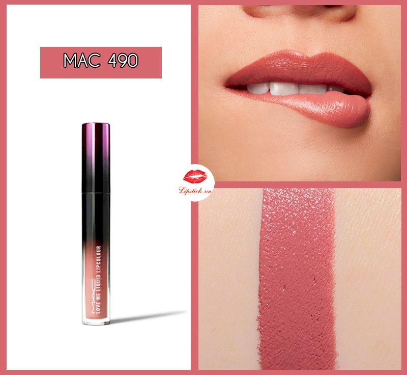 Mac love me liquid lip color ( LAISSEZ-FAIRE )