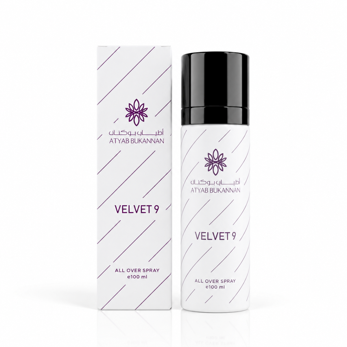 Atyab Bukannan velvet 9 all over spray 100ml
