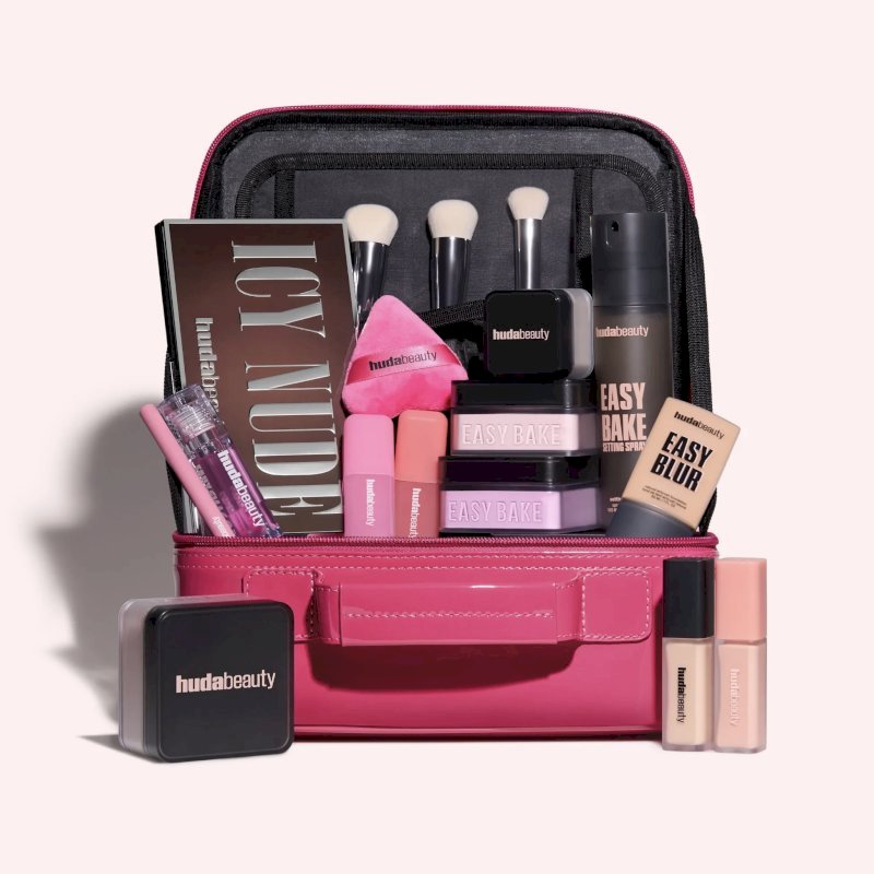 Huda beauty large vanity bag