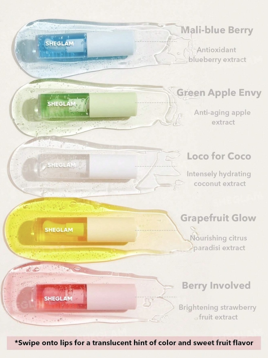 Sheglam jelly wow hydrating lip oil