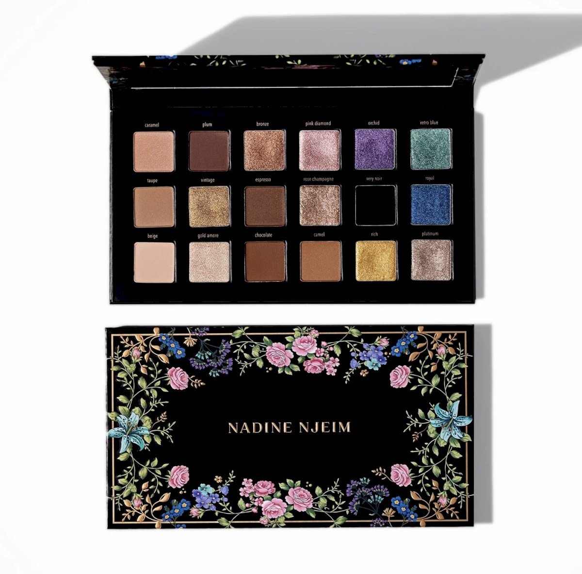 Nadin njiem Bloom Renaissance eyeshadow palette
