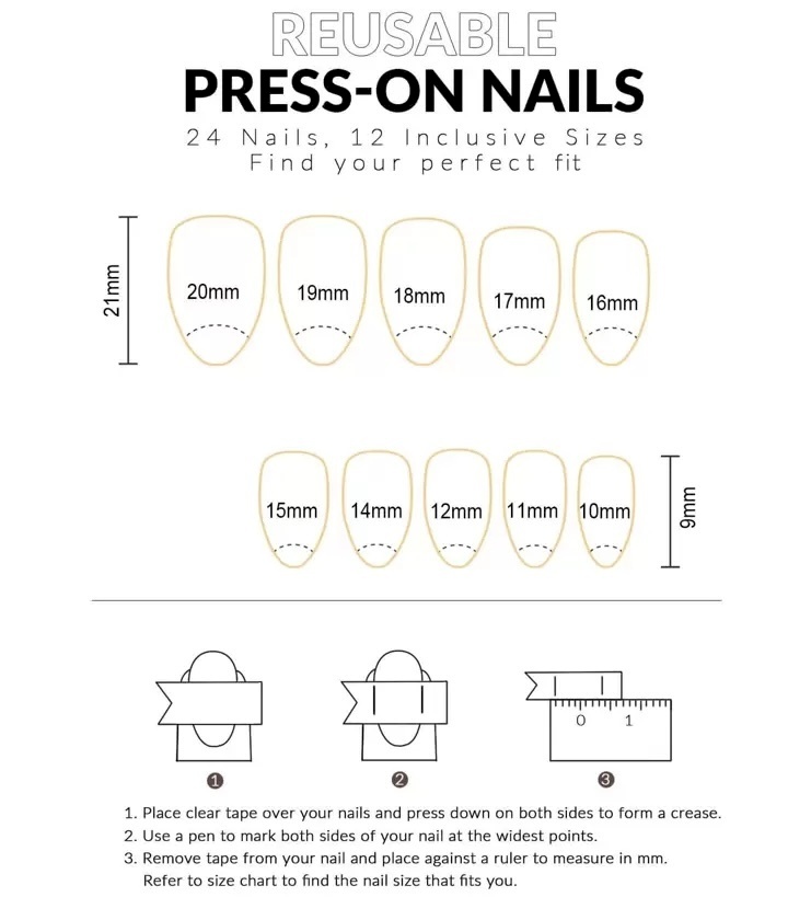 press on nails lsxnph1320 /sb2212173980953143