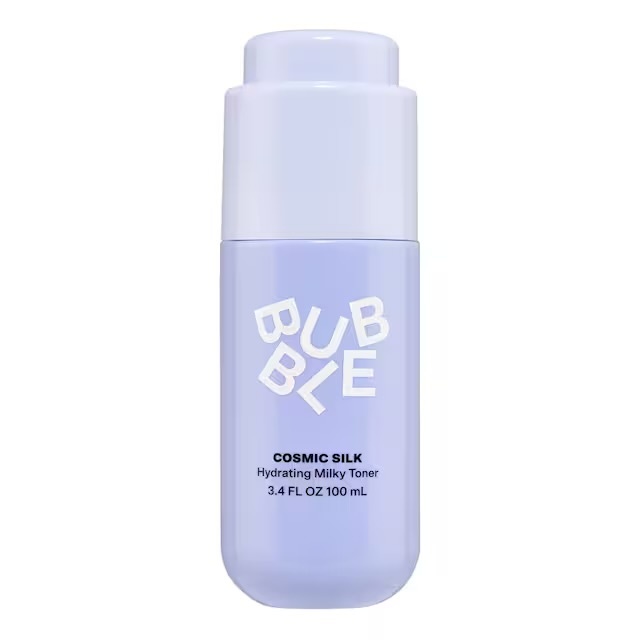 bubble cosmic silk hydrating milky toner 100ml
