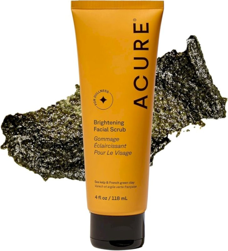 acure brightening facial scrub 118ml