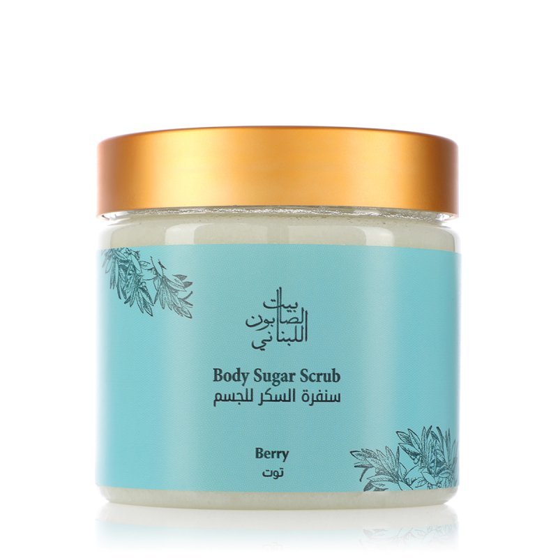 Bayt alsaboun alloubnani Berry Body Sugar Scrub - 500g